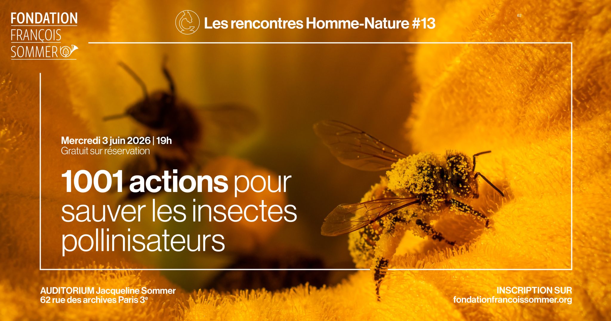 Rencontre Homme-Nature Fondation François Sommer musée de la Chasse et de la Nature