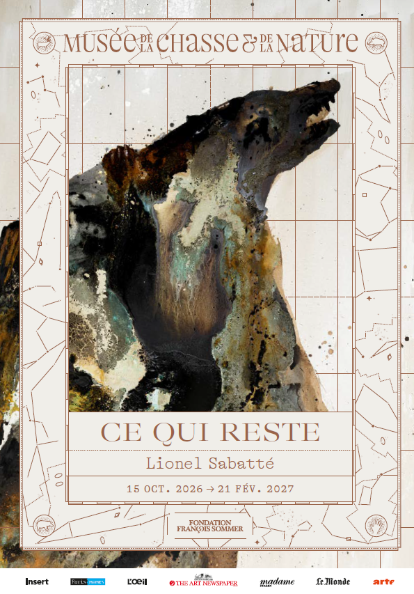 Ce qui reste Fondation François Sommer musée de la Chasse et de la Nature Lionel Sabatté